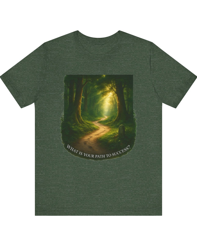 "Path to Success" Unisex Short Sleeve Tee