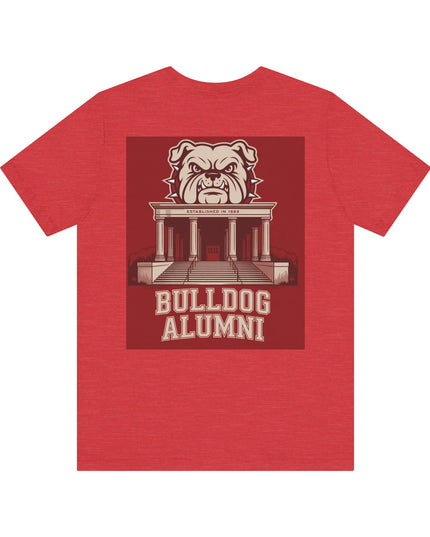 "Bulldog Alumni" Unisex Jersey Short Sleeve Tee