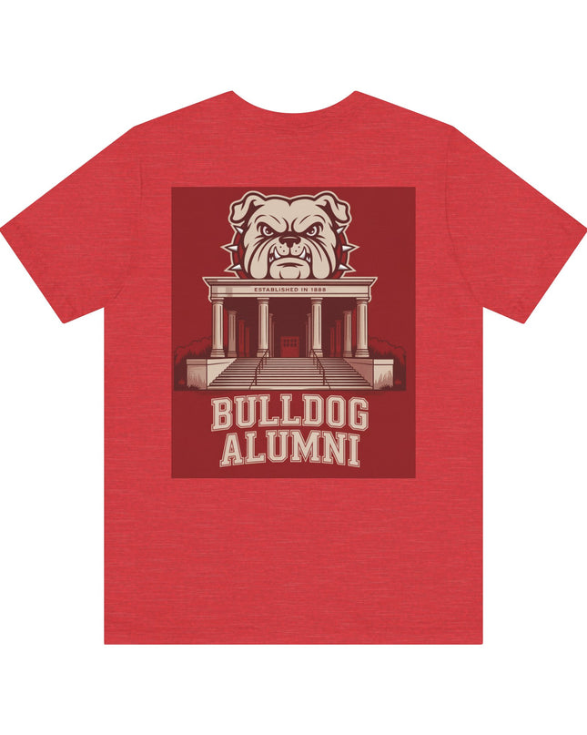 "Bulldog Alumni" Unisex Jersey Short Sleeve Tee