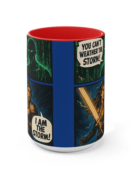 "I Am the Storm" Accent Mug