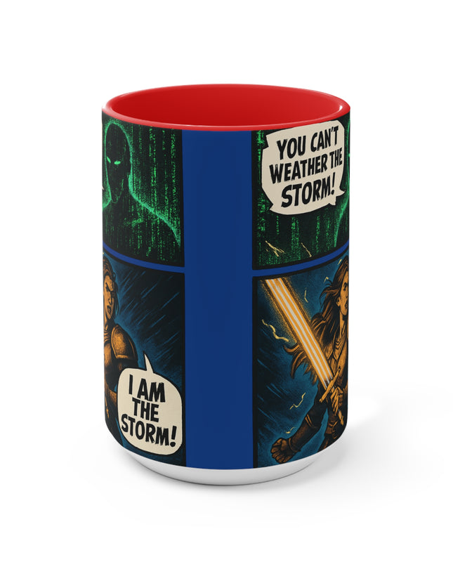 "I Am the Storm" Accent Mug