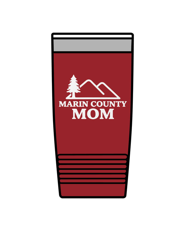 "Marin Country Mom" Insulated Tumbler, 20oz