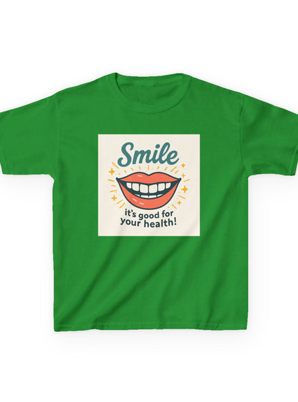 "Smile" Kids Heavy Cotton Tee