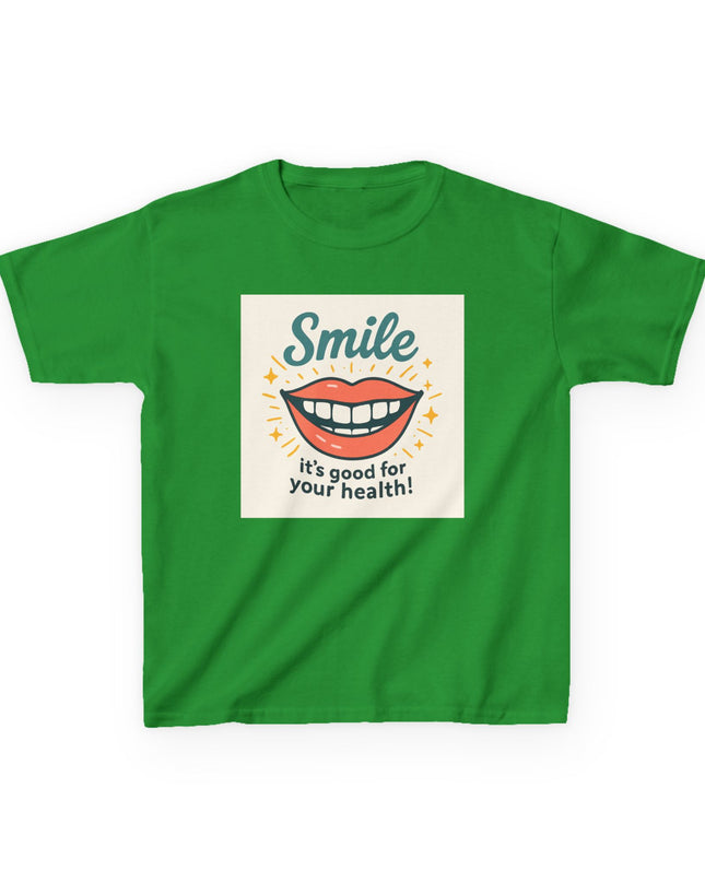 "Smile" Kids Heavy Cotton Tee