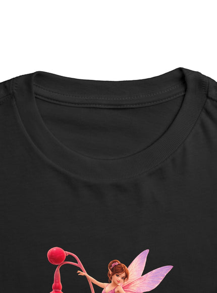 "Fuchsia Fairy" Toddler Short Sleeve Tee