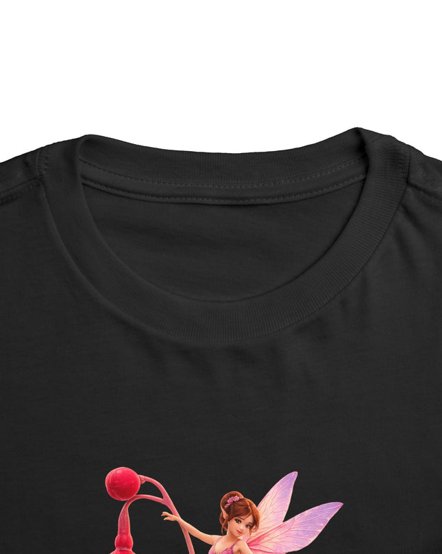 "Fuchsia Fairy" Toddler Short Sleeve Tee