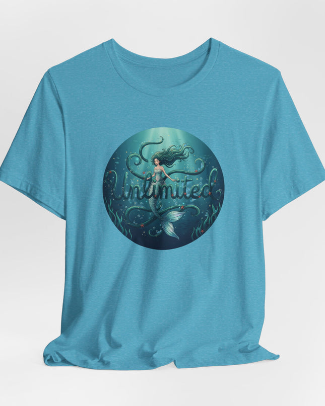 "Unlimited Mermaid" Unisex Jersey Short Sleeve Tee