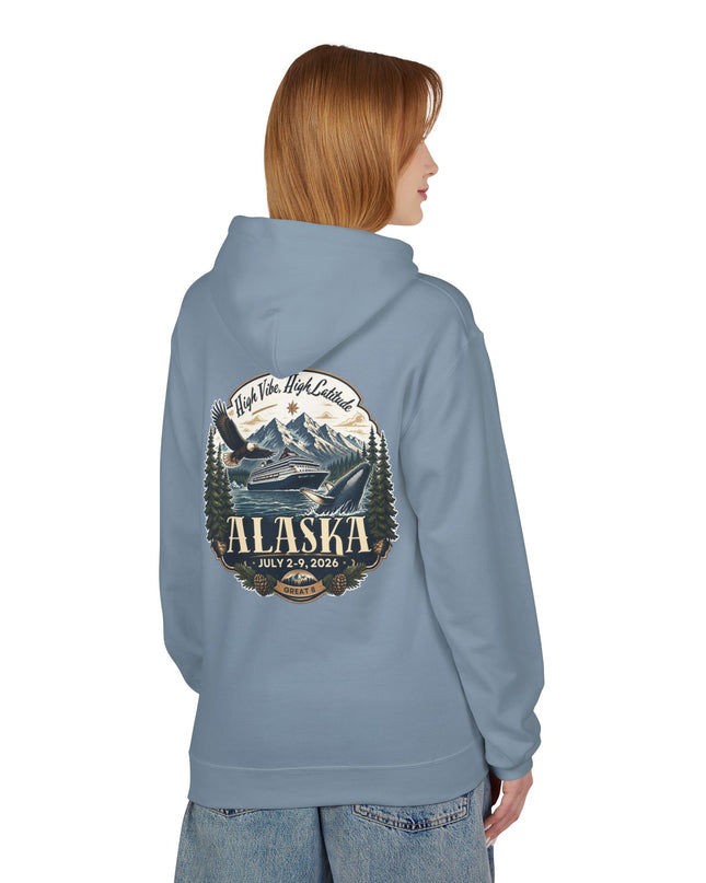 "Alaska" Unisex Midweight Softstyle Fleece Hoodie