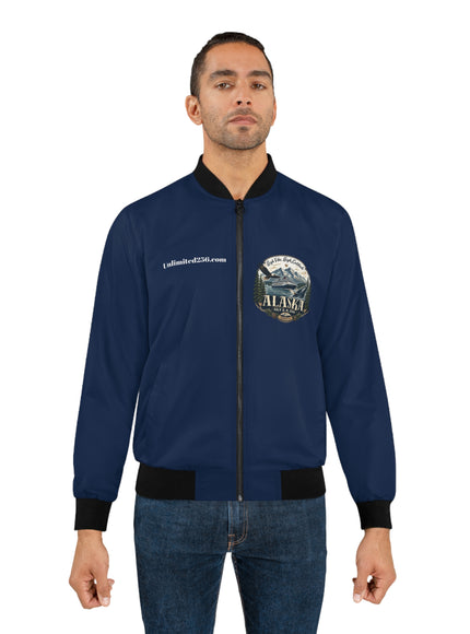 "Alaska Unlimited256.com" Men's Bomber Jacket (AOP)