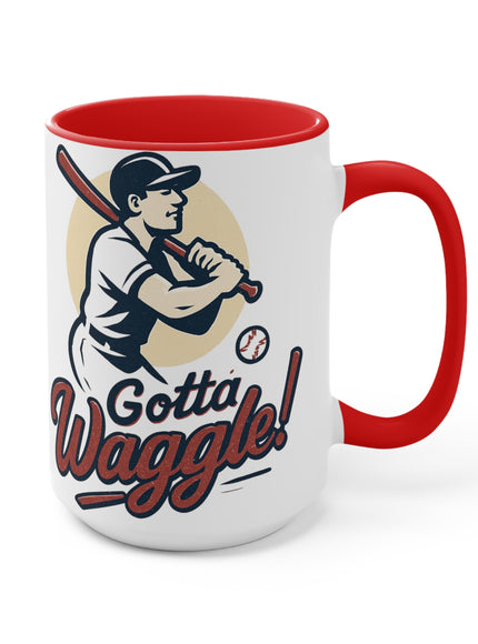 "Gotta Waggle!" Accent Mug