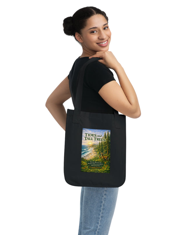 "Tides and Tall Trees" Organic Canvas Tote Bag