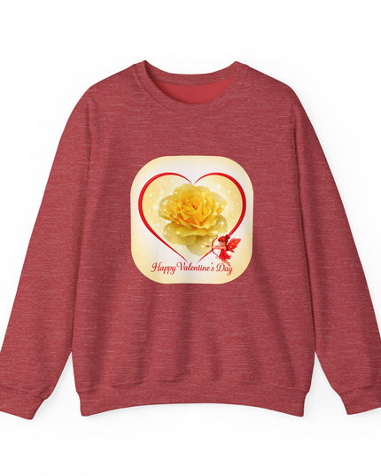 "Happy Valentine's Day" Unisex Adult Sweatshirt