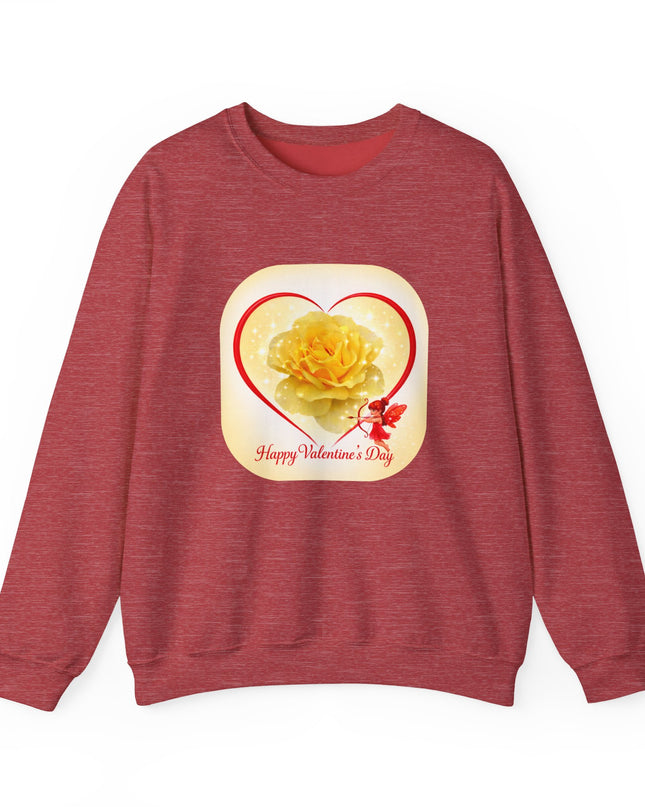 "Happy Valentine's Day" Unisex Adult Sweatshirt