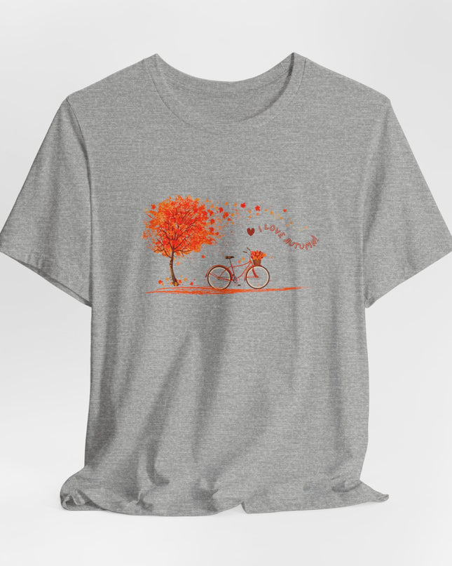 "I Love Autumn" Unisex Jersey Short Sleeve Tee