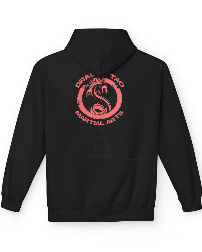 "Dragon Tao" PINK Unisex Midweight Softstyle Fleece Hoodie