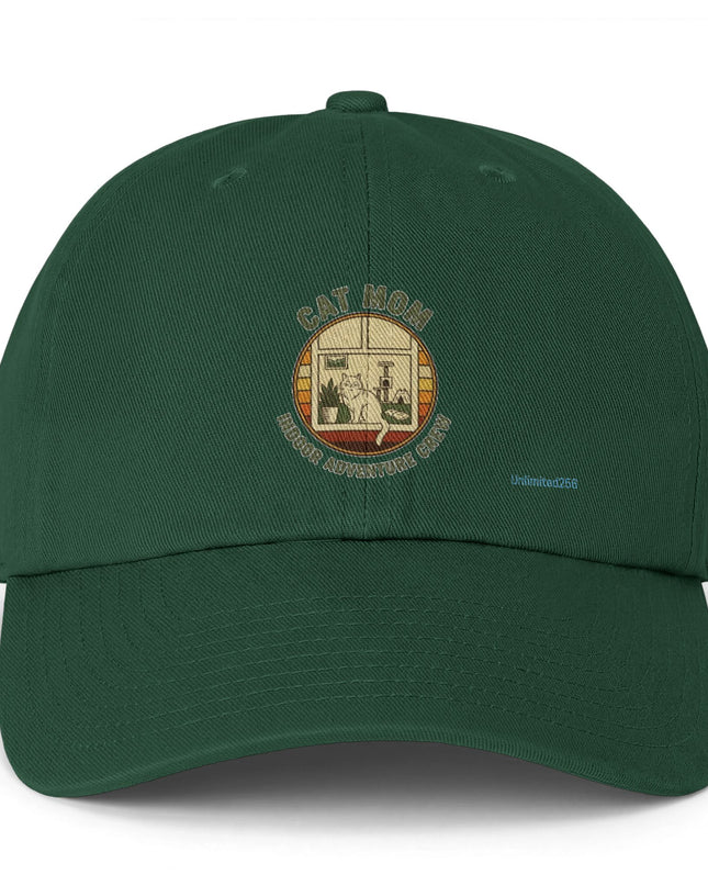 "Cat Mom Adventure Crew" Clean Up Cap