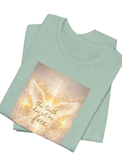"The Truth Has Set Me Free" Unisex Jersey Short Sleeve Tee