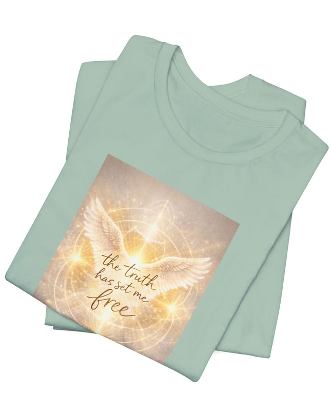 "The Truth Has Set Me Free" Unisex Jersey Short Sleeve Tee