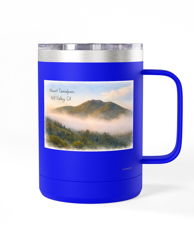 "Mount Tamalpais, Mill Valley, California" Coffee Mug Tumbler, 15oz