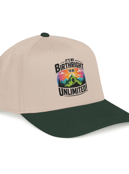 "It's my Birthright to be Unlimited" Mid Profile Baseball Cap