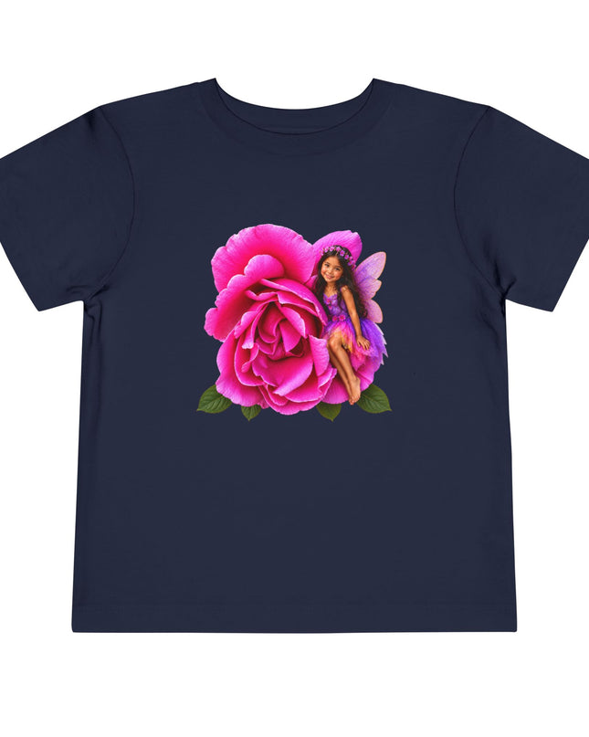 "Rose Fairy" Toddler Short Sleeve Tee