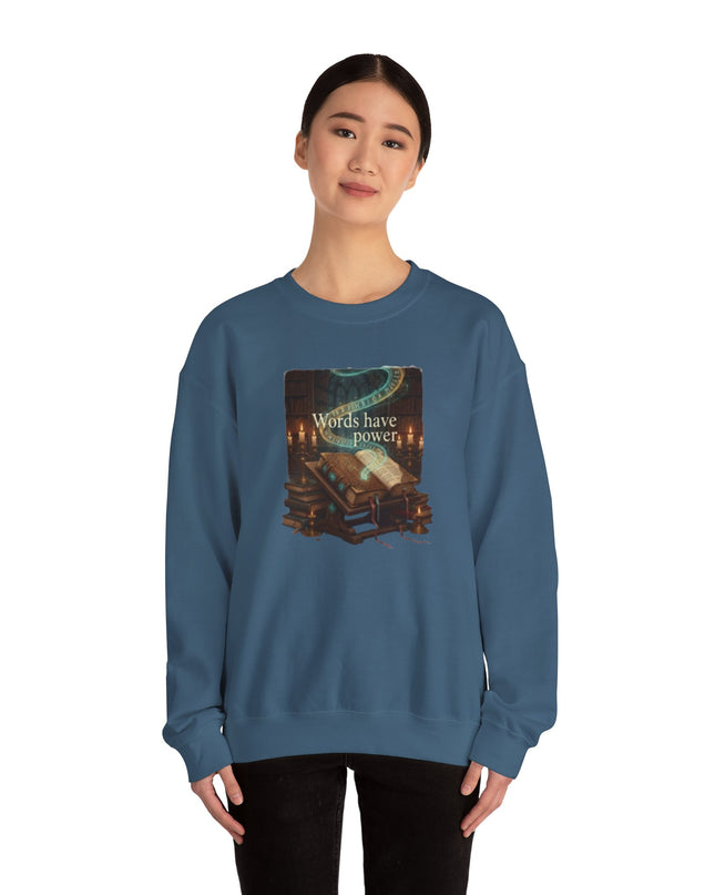 "Words Have Power" Unisex Adult Sweatshirt
