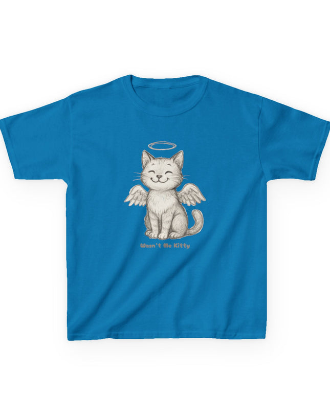 "Wasn't Me Kitty" Kids Heavy Cotton Tee