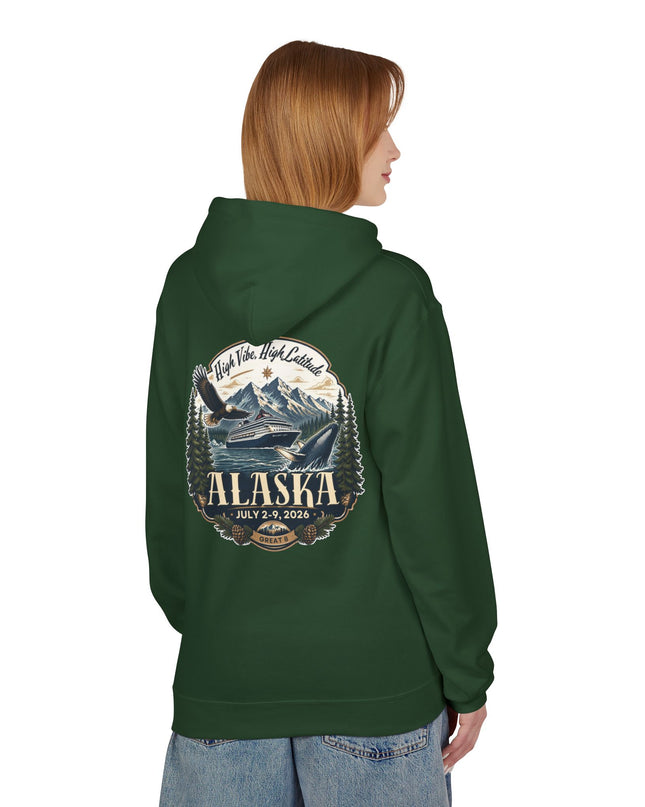 "Alaska" Unisex Midweight Softstyle Fleece Hoodie