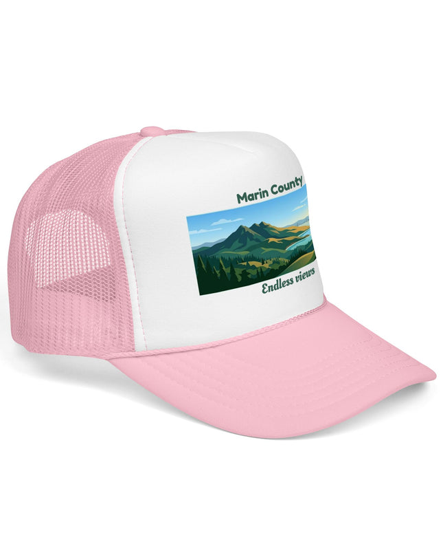 "Marin County - Endless Views" Foam Trucker Hat