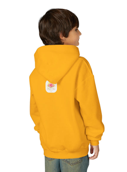 "My Mother Says I am Royalty" Youth Heavy Blend Hooded Sweatshirt
