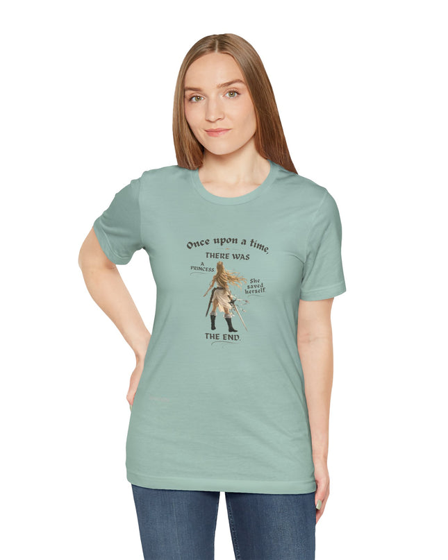"She Saved Herself" Unisex Jersey Short Sleeve Tee