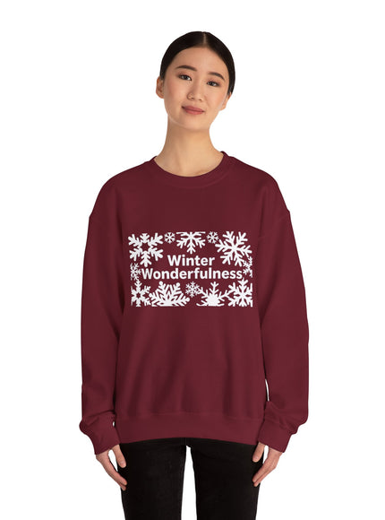 "Winter Wonderfulness" Unisex Adult Sweatshirt