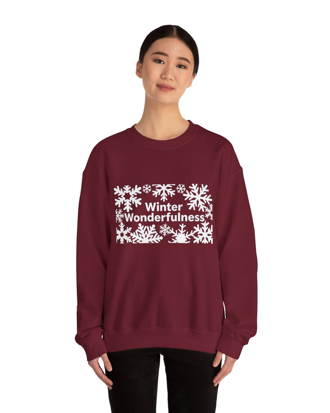 "Winter Wonderfulness" Unisex Adult Sweatshirt