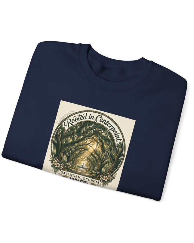 "Rooted in my Centerpoint" Unisex Heavy Blend Crewneck Sweatshirt