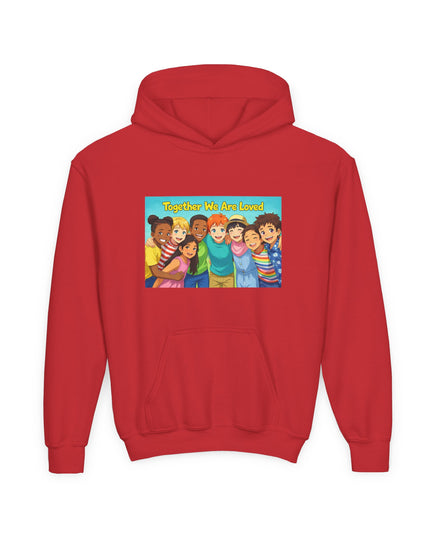 "Together We Are Loved" Youth Hooded Sweatshirt