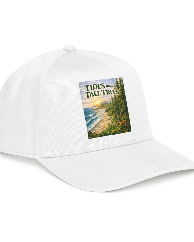 "Tides and Tall Trees" Mid Profile Baseball Cap