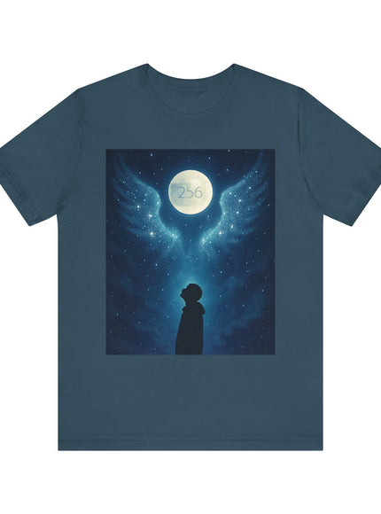"256 Celestial Angel Wings" Unisex Jersey Short Sleeve Tee