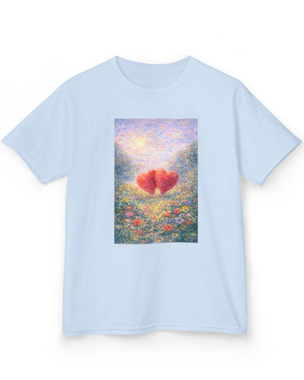 "Valentine's Day - Monet Style" Kids Heavy Cotton Tee