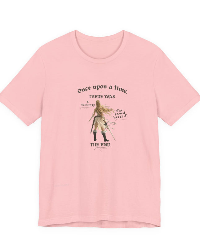 "She Saved Herself" Unisex Jersey Short Sleeve Tee