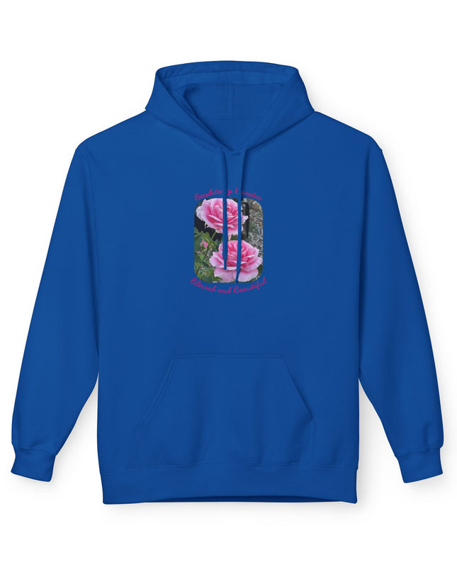 "Blessed and Beautiful" Unisex Adult Midweight Softstyle Fleece Hoodie