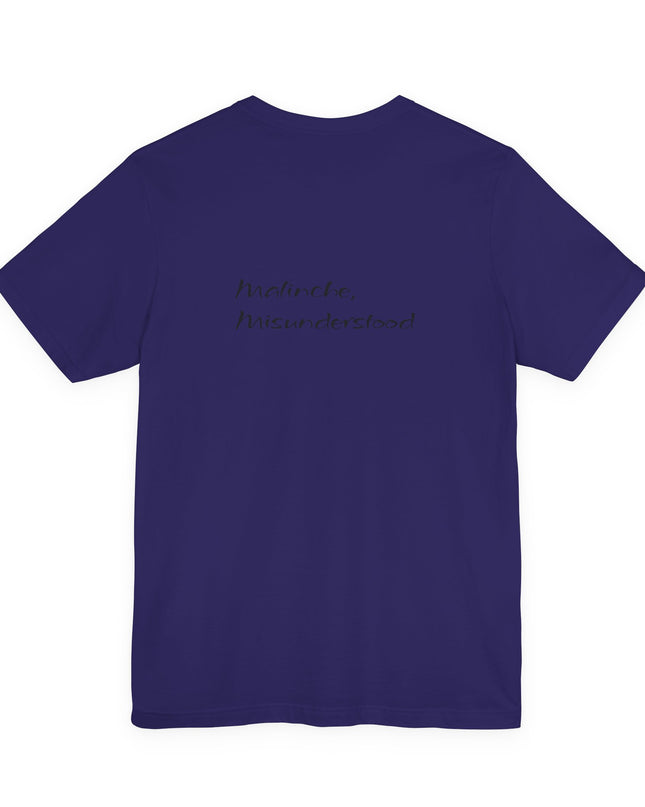"Malinche, misunderstood" Unisex Jersey Short Sleeve Tee