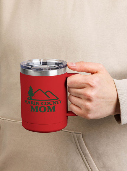 "Marin Country Mom" Coffee Mug Tumbler, 15oz