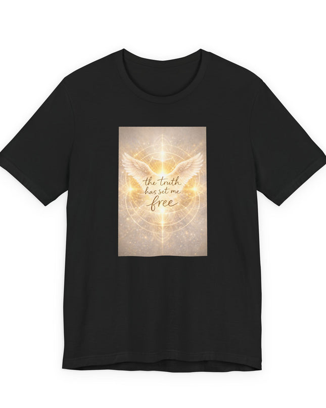 "The Truth Has Set Me Free" Unisex Jersey Short Sleeve Tee