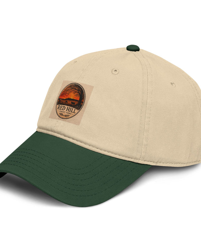 "Red Hill Sunset Farms" Garment Washed Baseball Cap