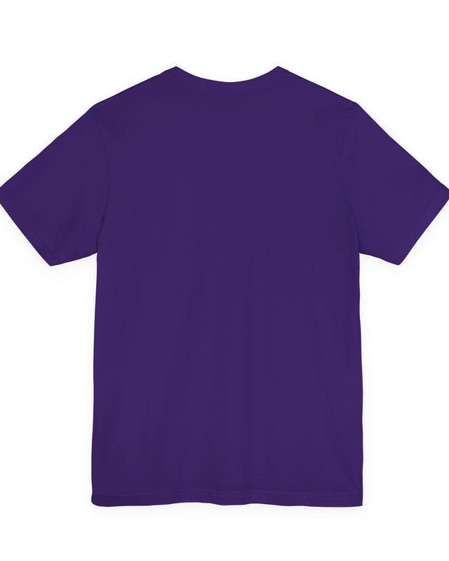 "Peace, Love, Joy to the World" Unisex Jersey Short Sleeve Tee