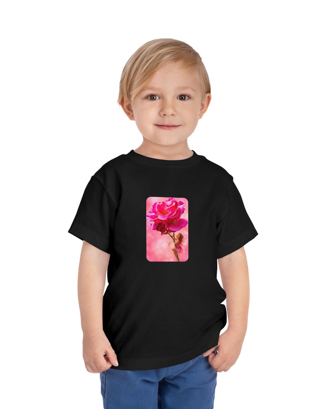 "Fairy Rose" Toddler Short Sleeve Tee