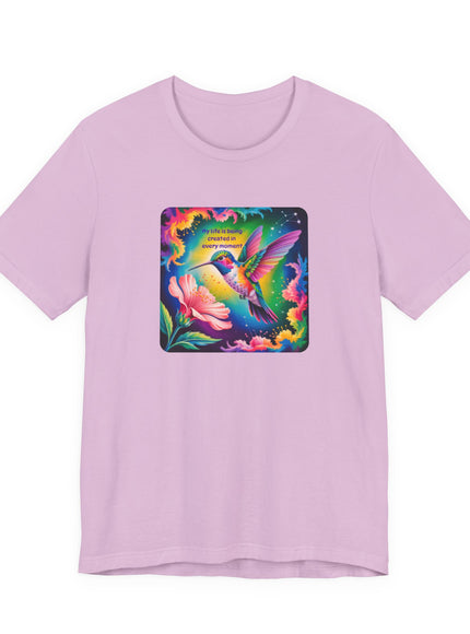 "My Life is Being Created in Every Moment" Unisex Jersey Short Sleeve Tee