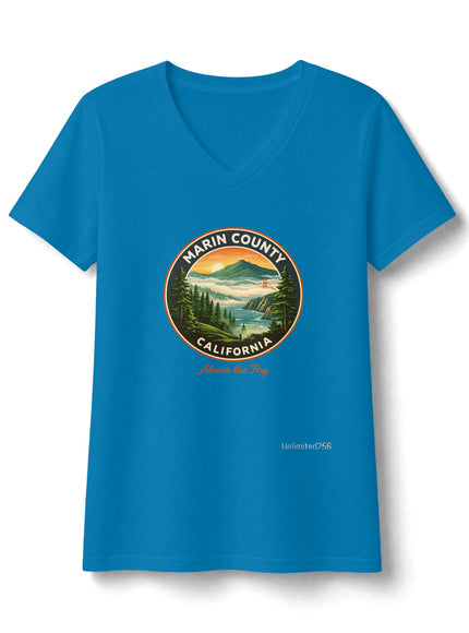 "Above the Fog" Women's Fan Favorite V-Neck Tee