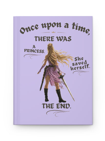 "She Saved Herself" Hardcover Journal Matte