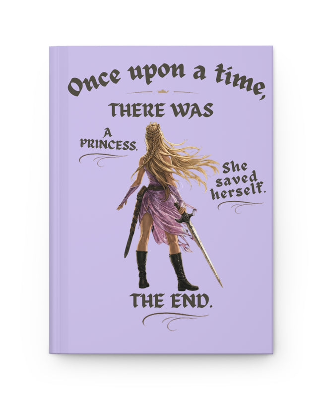 "She Saved Herself" Hardcover Journal Matte